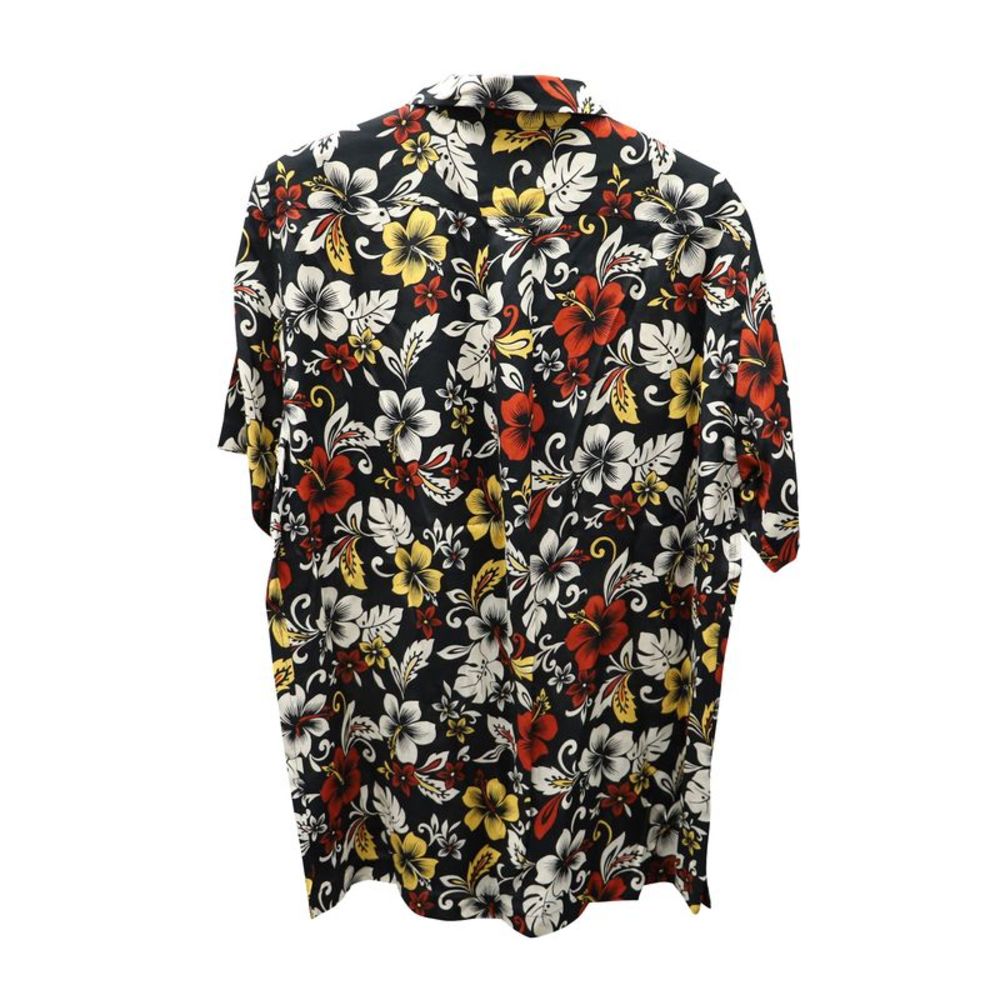 Todd Snyder Short Sleeve Printed Button Front Shirt in Multicolor Rayon